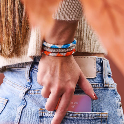 Breezy | Bracelet en perles de verre de l'Himalaya